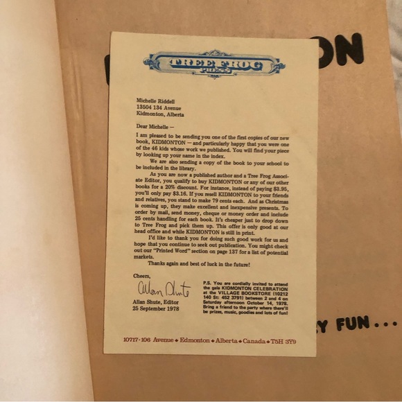 Kidmonton - Vintage Very Cool Every Kids Guide to Edmonton - 1978 - Picture 3 of 11